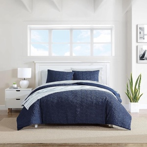 image:imageNautica  Twin Duvet Cover Set Soft amp Cozy Microfiber Bedding with Matching Sham All Season Home Decor Point Harbor Navy TwinPoint Harbor Navy