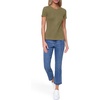 image:imageNautica Womens Solid Short Sleeve Crew Neckline TShirtBurnt Olive