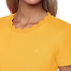 image:imageNautica Womens Solid Short Sleeve Crew Neckline TShirtDeep Maize