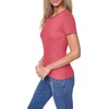 image:imageNautica Womens Solid Short Sleeve Crew Neckline TShirtMineral Red