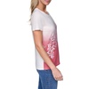 image:imageNautica Womens Solid Short Sleeve Crew Neckline TShirtMineral Red Multi