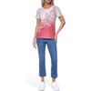image:imageNautica Womens Solid Short Sleeve Crew Neckline TShirtMineral Red Multi