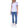 image:imageNautica Womens Solid Short Sleeve Crew Neckline TShirtNew Bright White