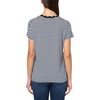 image:imageNautica Womens Solid Short Sleeve Crew Neckline TShirtSky CaptainBright White