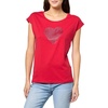 image:imageNautica Womens Hotfix Short Sleeve Heart Graphic TeeScarlet