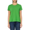image:imageNautica Womens Solid Short Sleeve Crew Neckline TShirtNew Leaf