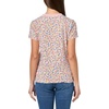 image:imageNautica Womens Tipped Short Sleeve VNeck Shirt Bright White Multi Large