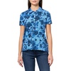 image:imageNautica Womens Polo Short Sleeve Button Placket PoloBlue Multi