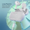 image:imageNAUTICA Bluetooth Earbuds 6 Hours Playtime Bluetooth 51 HandsFree Stereo Calls Fast Auto Pair IPX5 Splashproof Wireless Lightweight Design for iOS Android WhiteWhite