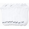 image:imageNautica Mens Low Cut Socks Performance Cushioned No Show Socks 8 Pack  DriMotion Moisture Wicking Soft Stretch Fabric Cushioned Key Areas NoSlip Heel Shoe Size 6125White