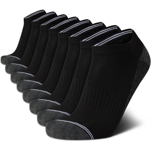 image:imageNautica Mens Low Cut Socks Performance Cushioned No Show Socks 8 Pack  DriMotion Moisture Wicking Soft Stretch Fabric Cushioned Key Areas NoSlip Heel Shoe Size 6125Classic Black