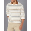 image:imageNautica Mens Nautica Fair Isle Crewneck SweaterMarshmallow