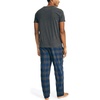 image:imageNautica Mens Flannel Pajama SetCharcoal Heather