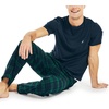 image:imageNautica Mens Flannel Pajama SetNavy